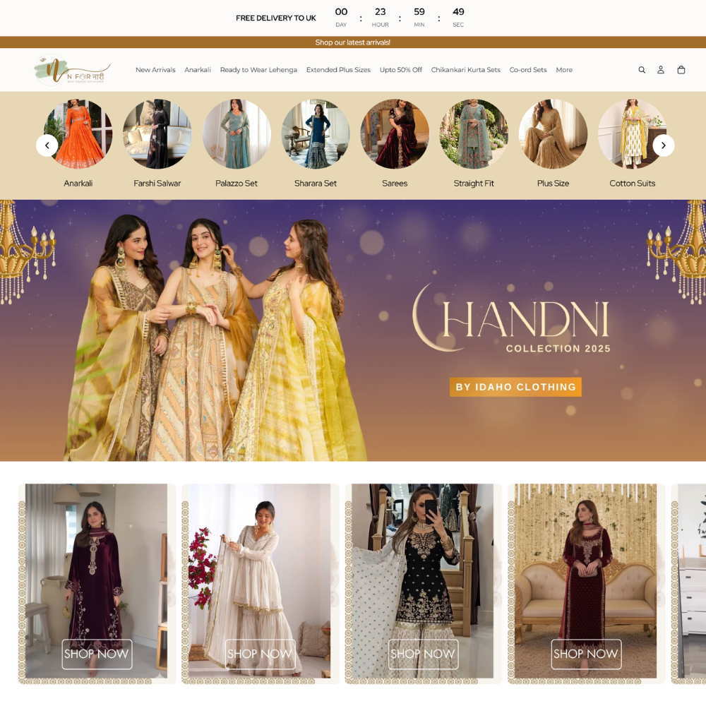 Fashion ecommerce placeholder